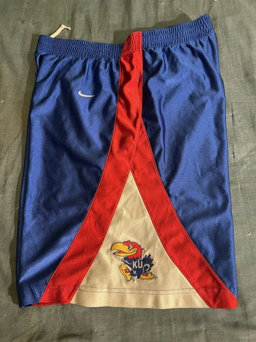 Nike Kansas Jayhawks Basketball Shorts Size L Cover