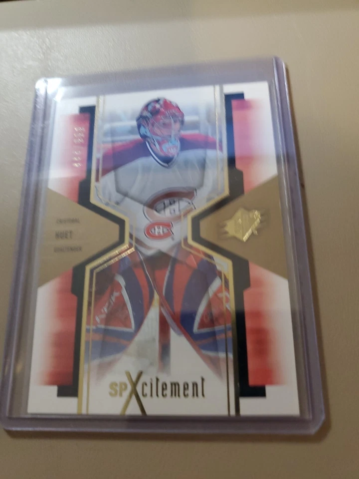 2006-07 CRISTOBAL HUET SPXCITEMENT CARD MONTREAL CANADIENS 444/999 - Image 1 of 2