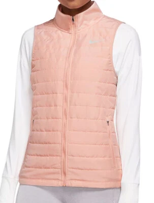 Nike ~ Chaleco de Correr Esencial Therma-FIT para Mujer $100 Nuevo con Etiquetas Foto 1 de 4