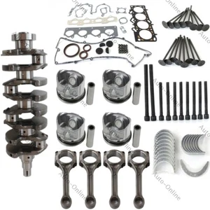 G4GC Engine Overhaul Gasket Piston Rebuild Kit - Crankshaft For Hyundai Kia 2.0L - Picture 1 of 12