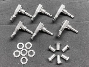 Testine macchina Fender Squier 10 mm STRAT/TELE TUNING KEYS Telecaster Stratocaster - Foto 1 di 19