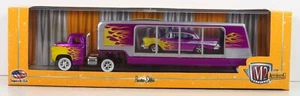 M2 Machines R17 Auto Haulers 1958 Chevrolet LCF & 1957 Chevy Bel Air Semi 15-13 - Picture 1 of 6