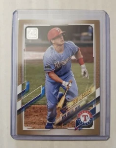 Nick Solak 2021 Topps Serie 2 Gold Parallel 26/2021 Texas Rangers #583 - Imagen 1 de 4