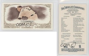 2012 Topps Allen & Ginter's Minis Troy Tulowitzki #100