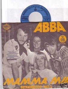 MINT 7" YUGOSLAVIA ABBA MAMA MIA BLUE LABEL RADIO-TELEVIZIJA-BEOGRAD S 53918 - Picture 1 of 1
