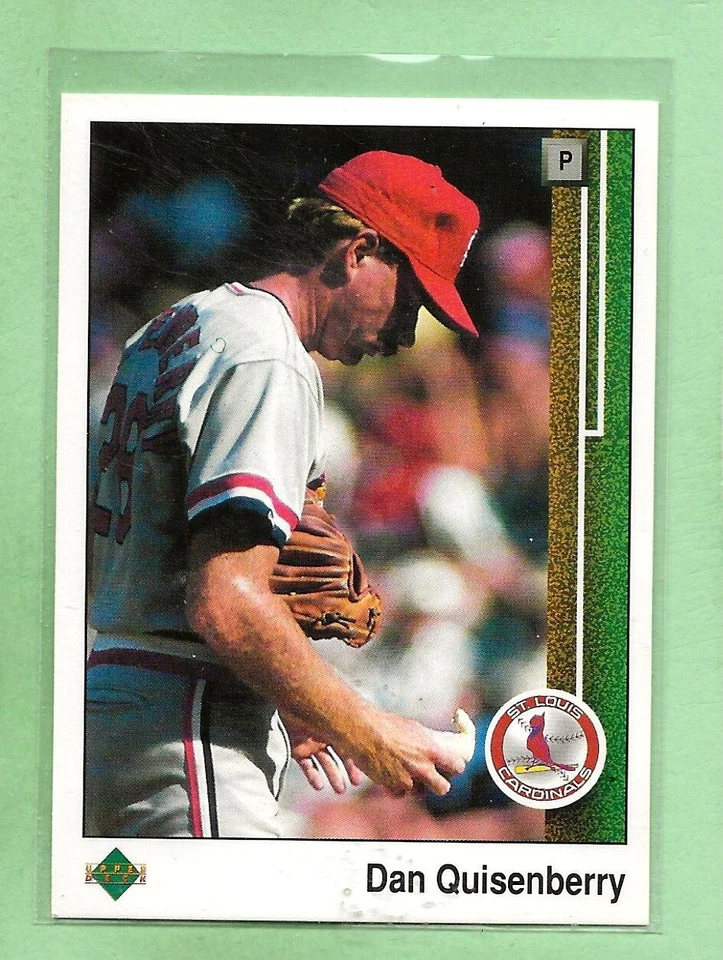 DAN QUISENBERRY - 1989 Upper Deck - #533 - Cardinals - Comb. Shipping - Image 1 of 1