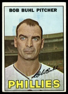 1967 Topps Bob Buhl Philadelphia Phillies #68 - Picture 1 of 2