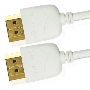 Cable HDMI Cablesson Mackuna Slim Flex Alta Velocidad v 1.4/2.0 4k 1080p 3D Full HD - Imagen 1 de 31