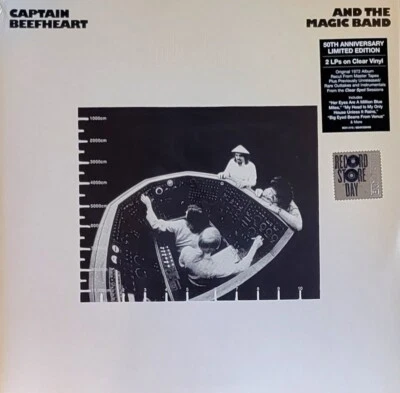 CAPTAIN BEEFHEART & THE MAGIC BAND - CLEAR SPOT - CLEAR VINYL 2-LP SET " NEW " - Image 1 of 2