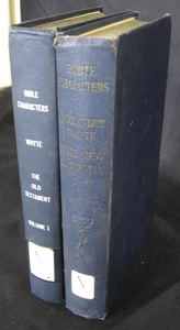 Bible Characters Old/New Testaments Whyte, Alexander 2 vols. 1952 HC - Picture 1 of 6