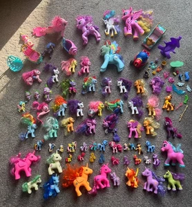 Hasbro My Little Pony MLP G4 Large Huge Massive Bundle x 62 Plus Accessories - Picture 1 of 14