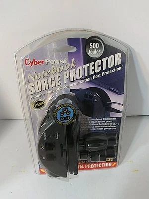 CyberPower Notebook Surge Protector 500 Joules - CPS500NBP  - Image 1 of 3