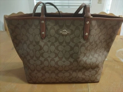 Coach F58292 City Zip Tote Bag in Signature Canvas - Image 1 of 4