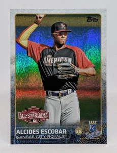 2015 Topps Update All-Star Rainbow Foil Alcides Escobar US386 Kansas City Royals - Picture 1 of 2