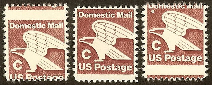 1946 - "C Rate" Misperf Error / EFO Group "Eagle" Mint NH - Image 1 of 1