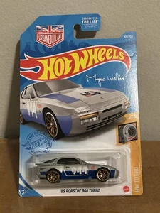 Porsche 944 Turbo Silver Magnus Walker Hot Wheels 2021 HW Turbo 2/5 '89 - Imagen 1 de 2