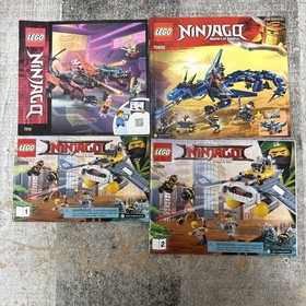 LEGO Ninjago 71713 70652 70609 Instructions Manuals Only
