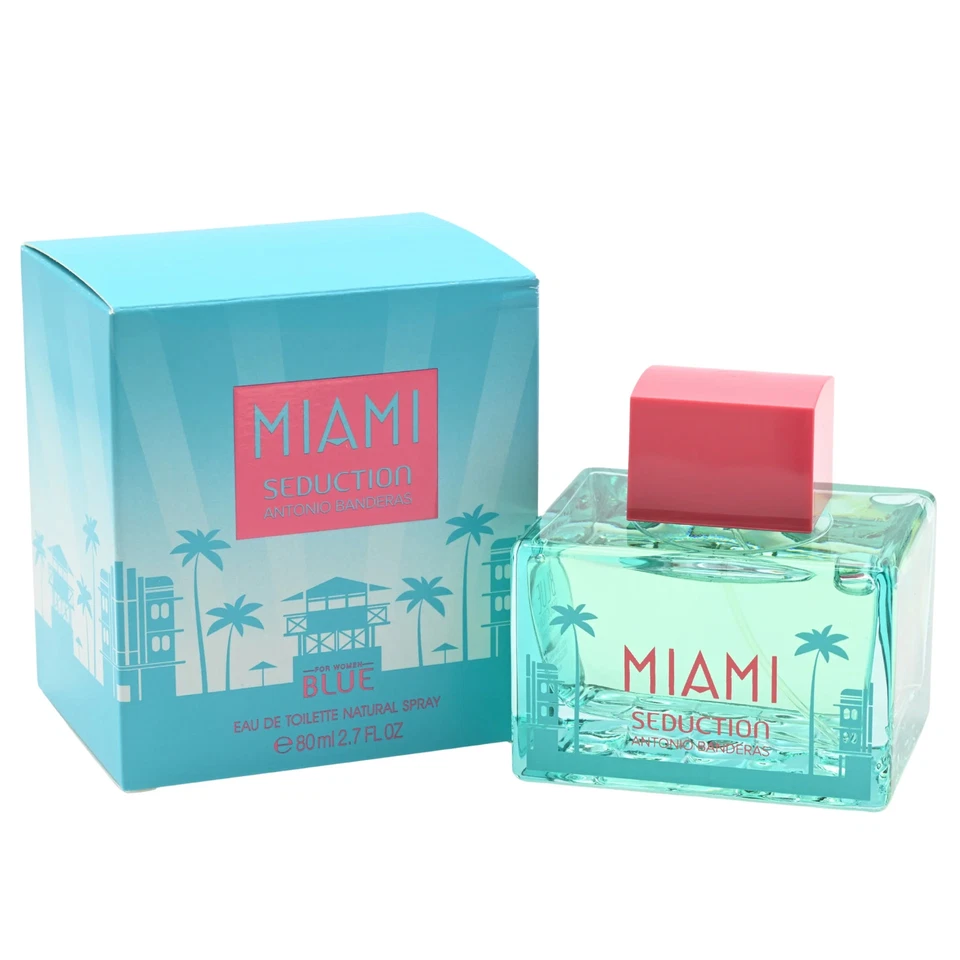 Miami Seduction por Antonio Banderas para mujer EDT 2,7 oz nuevo en caja Foto 1 de 4