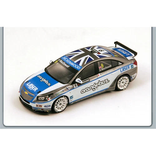 CHEVROLET CRUZE 1.6T N.9 WTCC 2013 A.MAC DOWALL 1:43 Spark Model Auto Competizio - Immagine 1 di 1