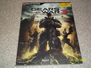 Gears of War 3 Brady Games Signature Series Guide, Covers XBox 360 - Picture 1 of 4