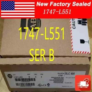 New Factory Sealed AB 1747-L551 /B SLC 500 SLC 5/05 CPU Processor Unit 1747L551 - Picture 1 of 4