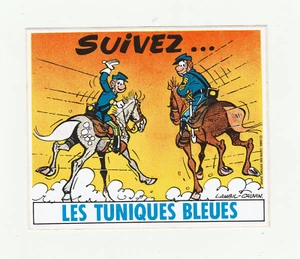 Tuniques bleues Lambil autocollant promo Dupuis - Imagen 1 de 1