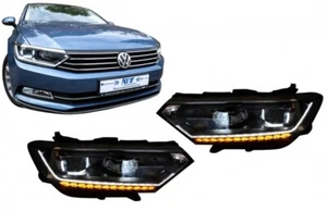Phares Full DEL pour VW Passat B8 3G 14-19 Matrix Look lumières dynamiques - Photo 1/15