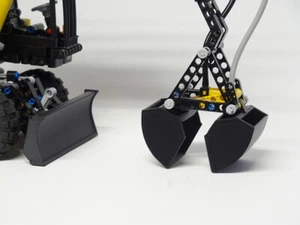 Clamshell Grave + Stabilizer Blade, for Lego 42053 42144 (Dual Shell Gripper) - Picture 1 of 6
