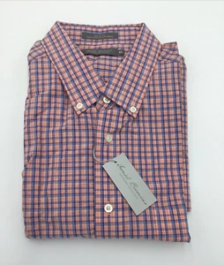 Daniel Cremieux Men's Signature Collection Shirt, Coral Heather, Sz XL - Picture 1 of 3