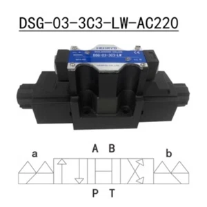 1PCS NEW Fit for Hydraulic solenoid valve DSG-03-3C3-LW-AC220 - Bild 1 von 4