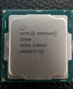 Intel Pentium Gold G5600 3.9 GHz LGA 1151 Processor (Working/ tested)