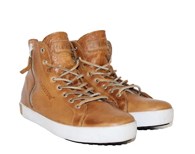 Mujer Blackstone Zapatillas Altas Zapatos Forrados de Piel de Oveja Talla 10-10.5 / 41 Marrón Foto 1 de 4