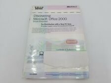 Discovering Microsoft Office 2000 Small Business- New Sealed OEM
