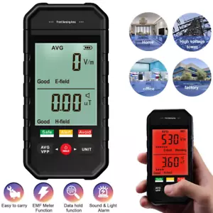 Geigerzähler Kernstrahlung Elektromagnetisch Digital LCD EMF Messgerät Detektoren - Bild 1 von 12