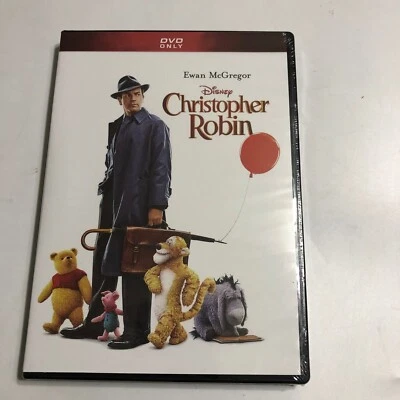 Disney Christopher Robin 2018 Movie DVD Ewan McGregor Winnie the Pooh - Image 1 of 4