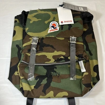 Invicta Icon Jolly Camouflage Green Camo Backpack New With Tags - Image 1 of 4