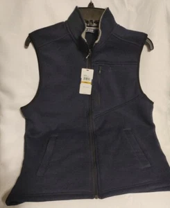 IZOD Perform Weste Peacoat natürlich dehnbar, atmungsaktiv, vorne mit Reißverschluss, 2 Taschen blau - Bild 1 von 6