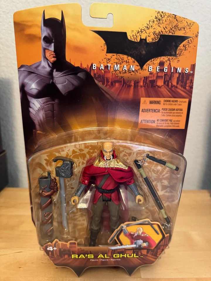 Batman Begins Ra's Al Ghul Action Figure Sealed 2005 - Image 1 of 1
