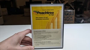 2007 Peachtree by Sage Complete Pro Accounting Software Pro CD + Instructions - Picture 1 of 7