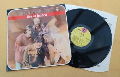 " Beach Boys Live IN London " Super Orig UK LP Früheste Doppel Flip Ärmel 1P 1A - Bild 1 von 4