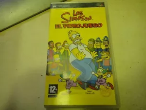 Sony Psp Los Simpsons El Videojuego completo Pal España - Imagen 1 de 11