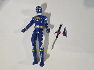 Mighty Morphin Power Rangers MMRP Dino Thunder Blue Power Ranger W Sword - Picture 1 of 5