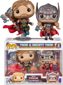 Thor: Love and Thunder Thor & Mighty Thor Exclusive Pop! Vinyl 2-Pack OE - Picture 1 of 2