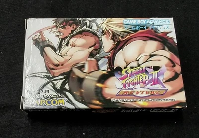 CAPCOM GBA Super Street Fighter II X Revival Game Cartridge - Image 1 of 4