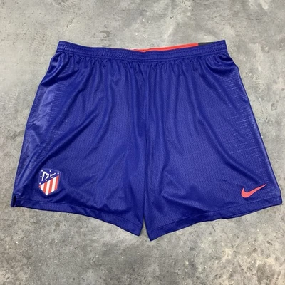 NUEVO Pantalones Cortos Nike Atlético de Madrid XXL Azul 2XL Fútbol Casa 2019 Para Hombre Foto 1 de 4