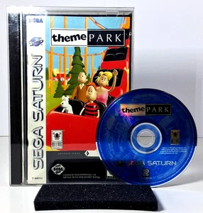 Theme Park (Sega Saturn, 1995) CIB Tested - Picture 1 of 10