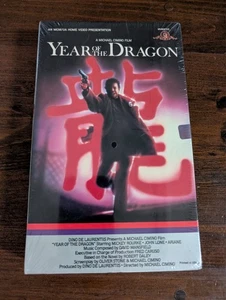 YEAR OF THE DRAGON VHS Mickey Rourke 1986 - Picture 1 of 3