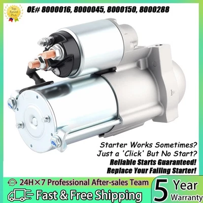 Starter For 2003-2008 GMC Envoy Savana Sierra Yukon Buick Rainier 1.1 KW 9000939 - Imagem 1 de 4