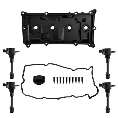 Cubierta de válvula con junta + pernos para Nissan Sentra SE-R Altima 2,5 L QR25DE 2002-2006 Foto 1 de 4