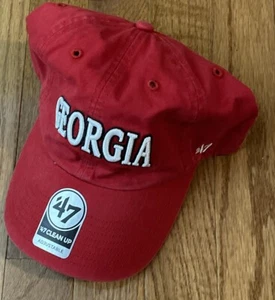 Men's Georgia Bulldogs '47 Vintage Clean Up Adjustable Hat Cap NWT - Picture 1 of 2